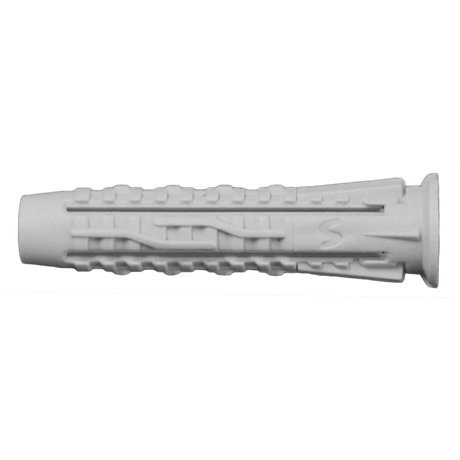 Smart XUP nylon universeelplug 5x25 grijs met 4 spreidzones in vensterdoos.