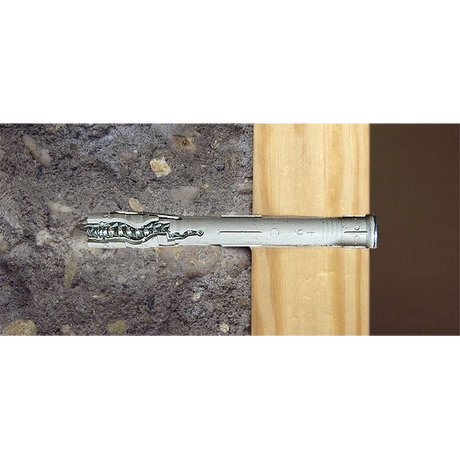 Smart nagelplug 5x40mm met verzonken boord nylon PZ2 verzinkt voor doorsteekmontage - Bouwshop Utrecht