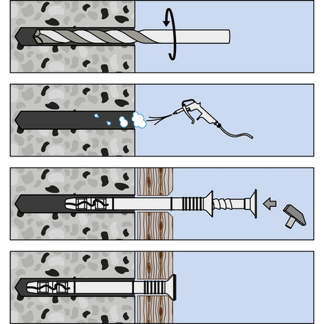 Smart nagelplug 5x40mm met verzonken boord nylon PZ2 verzinkt voor doorsteekmontage - Bouwshop Utrecht