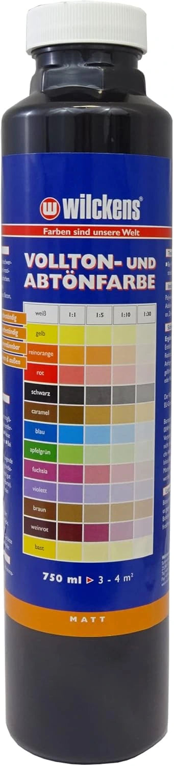 Wilckens - basis- en mengkleur - kleurtinten 750ML