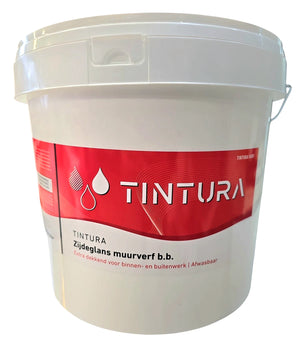 Geef je muren en plafonds een duurzame, zijdeglanzende afwerking met Tintura Zijdeglans Muurverf. 