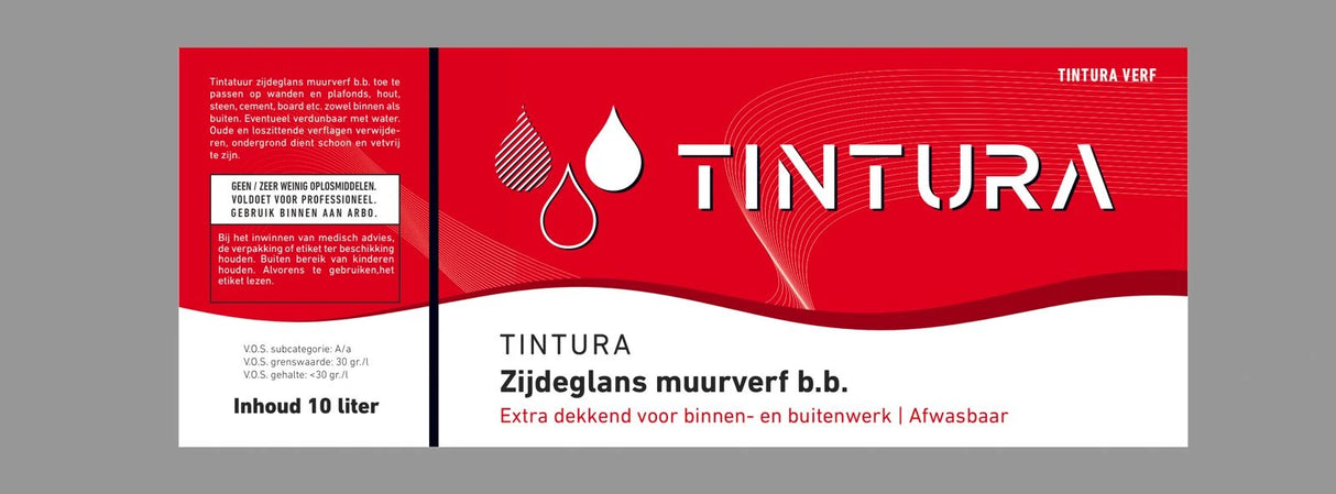 Tintura - Semi-gloss wall paint - Extra opaque &amp; washable