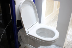 Villeroy & Boch O.novo - combi-pack with wall-mounted toilet and deep-flush seat