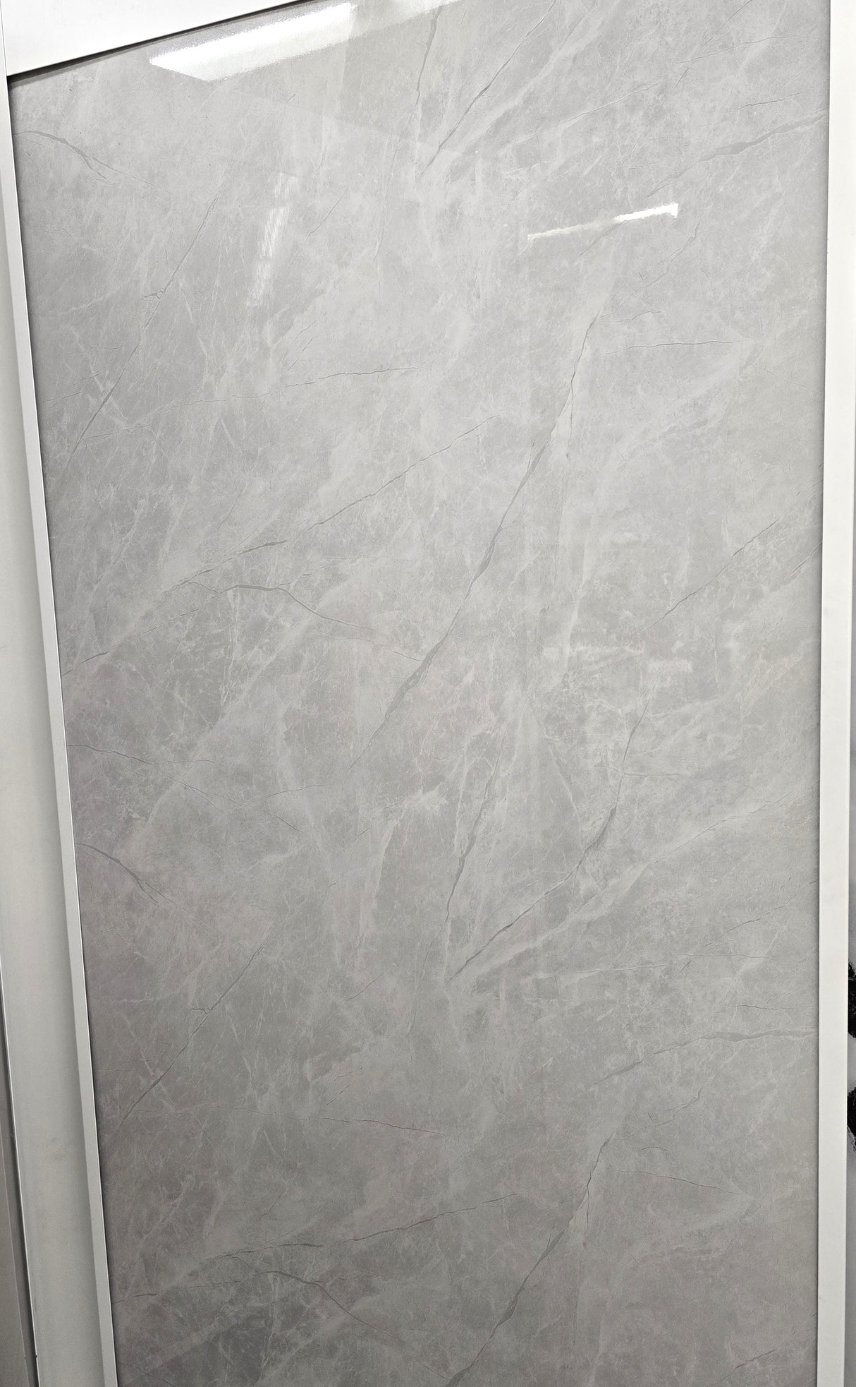 PVC paneel - Marmerlook - Trente - 280x120x3 cm - Waterbestendig