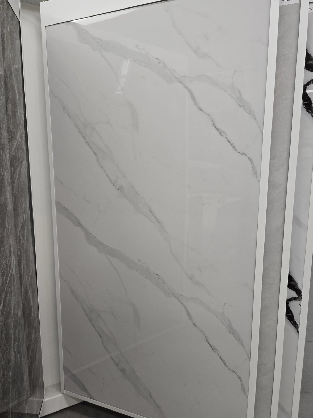 PVC panel - Marble look - Turin - 2800x1220x2 mm - Water resistant