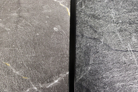 Mat zwart aluminium tussenprofiel van 3 meter voor de strakke verbinding van wandpanelen van 8mm dikte.