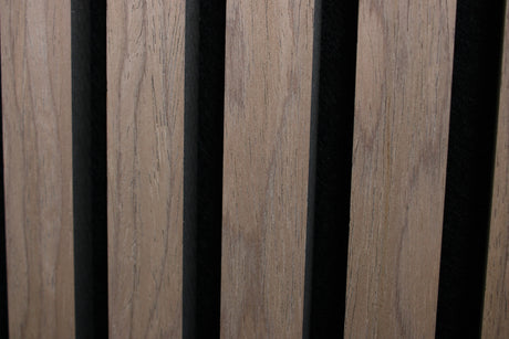 Acoustic Wall Panel - Light Oak - 270 cm x 60 cm | Luxury Wood Veneer