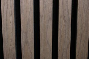 Akustikwandpaneel - Walnuss - 260 cm x 60 cm