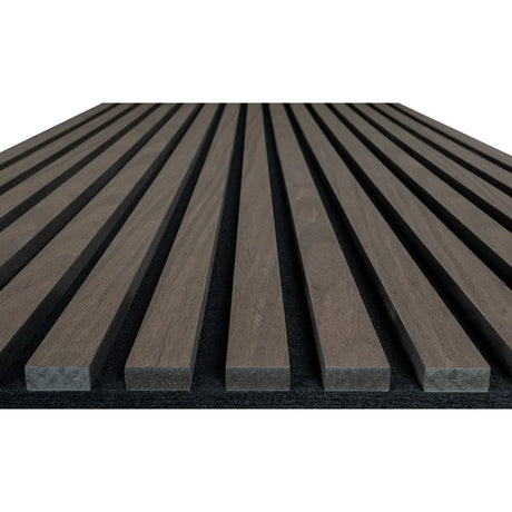 Akoestische Wandpaneel - Gerookt eiken - Smoke Oak - 260 cm x 60 cm