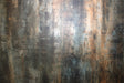 Exclusief design wandpaneel Midnight Masterpiece met abstracte donkere kleurenmix en gouden/diepblauwe accenten.