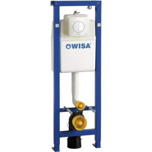 Wisa XS - Pre-assembled built-in cistern with dual flush and sound insulation