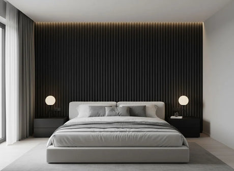 Acoustic Wall Panel - Sliner Oak - 275 cm x 60 cm