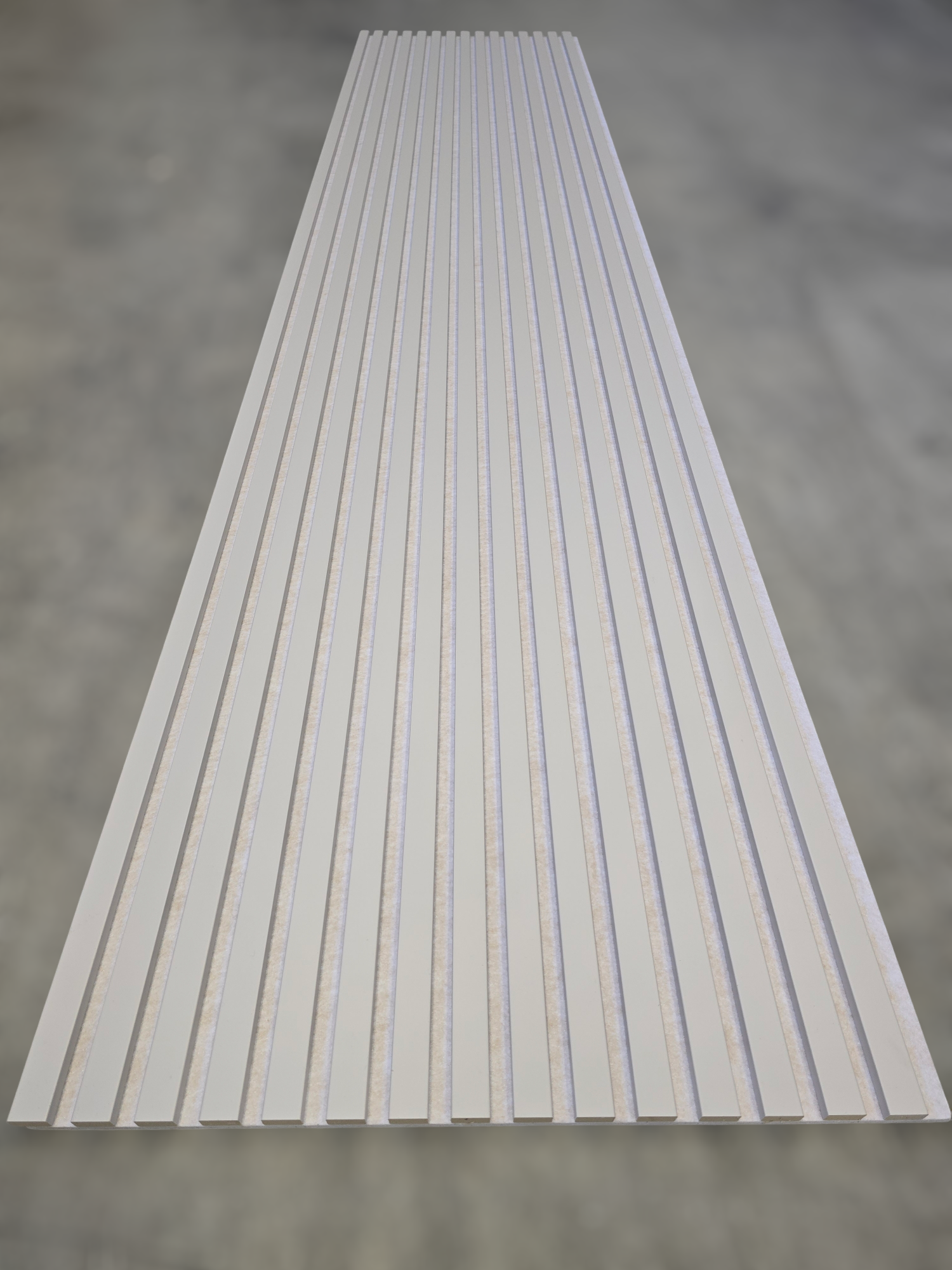 Akoestische Wandpaneel Beige/Taupe – 270 cm x 60 cm | Luxe Design