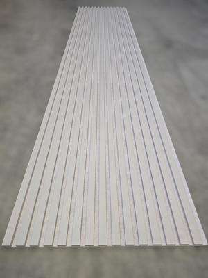 Akustikwandpaneel Beige/Taupe – 270 cm x 60 cm | Luxuriöses Design