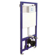 Aloni universeel inbouwreservoir voor wandclosets met dual flush spoelsysteem.