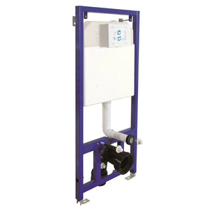Aloni universeel inbouwreservoir voor wandclosets met dual flush spoelsysteem.