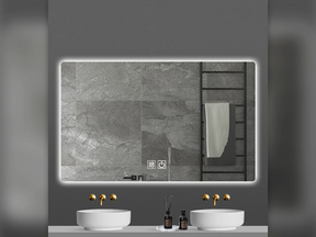 ALONI Queen LED Spiegel 80 x 60 cm Rechthoekig Anti-Condens 3500-6500K Touch