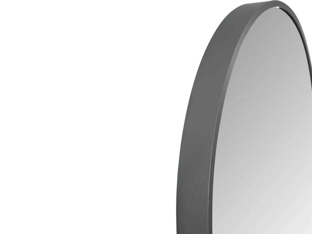 ALONI Avalo Ovale LED Spiegel 50 x 100 cm Mat Zwart, Gunmetal of Koper Anti-Condens Touch - foto 4