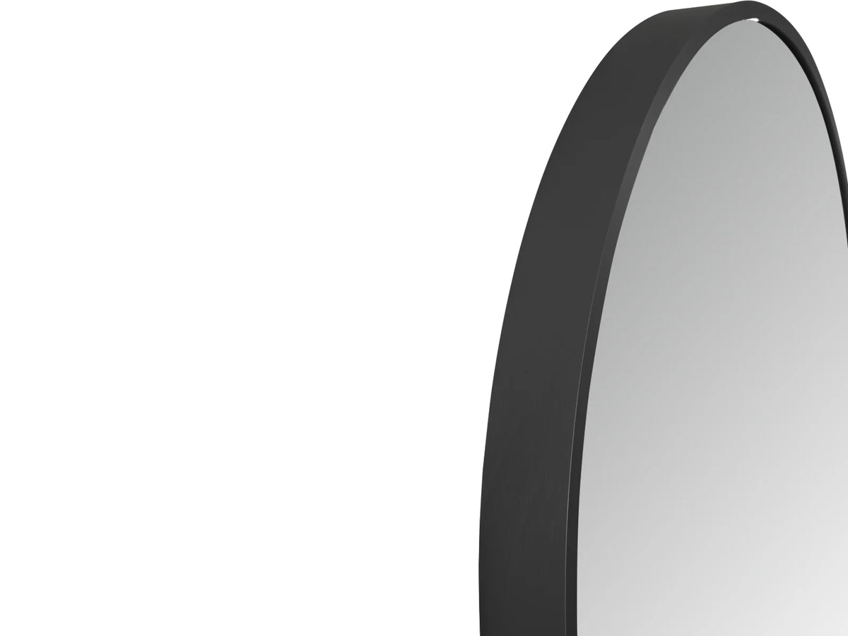 ALONI Avalo Ovale LED Spiegel 50 x 100 cm Mat Zwart, Gunmetal of Koper Anti-Condens Touch - foto 2