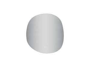 ALONI Pebble LED Spiegel Organische Vorm 80 x 85 cm Dimbaar Anti-Condens 3000-6000K - foto 2