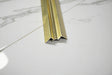 aluminium hoekprofiel goud binnenhoek 3 meter wandpanelen 3-4mm luxe marmerlook afwerking bouwshop utrecht