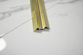 aluminium hoekprofiel goud binnenhoek 3 meter wandpanelen 3-4mm luxe marmerlook afwerking bouwshop utrecht