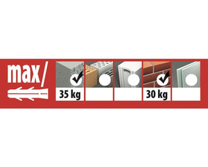 TOX - Frame Plug - Attack 6/60mm - 8/80mm, 50 pieces