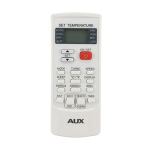 AUX mobiele airco 2-in-1 voor koelen en verwarmen met geïntegreerde wifi-bediening.
