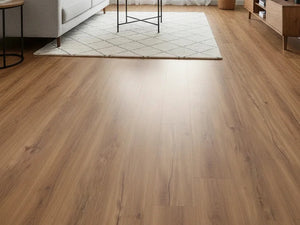 Beautifloor Citta Brescia klik vinyl plank in naturel eiken – sfeerfoto in interieur