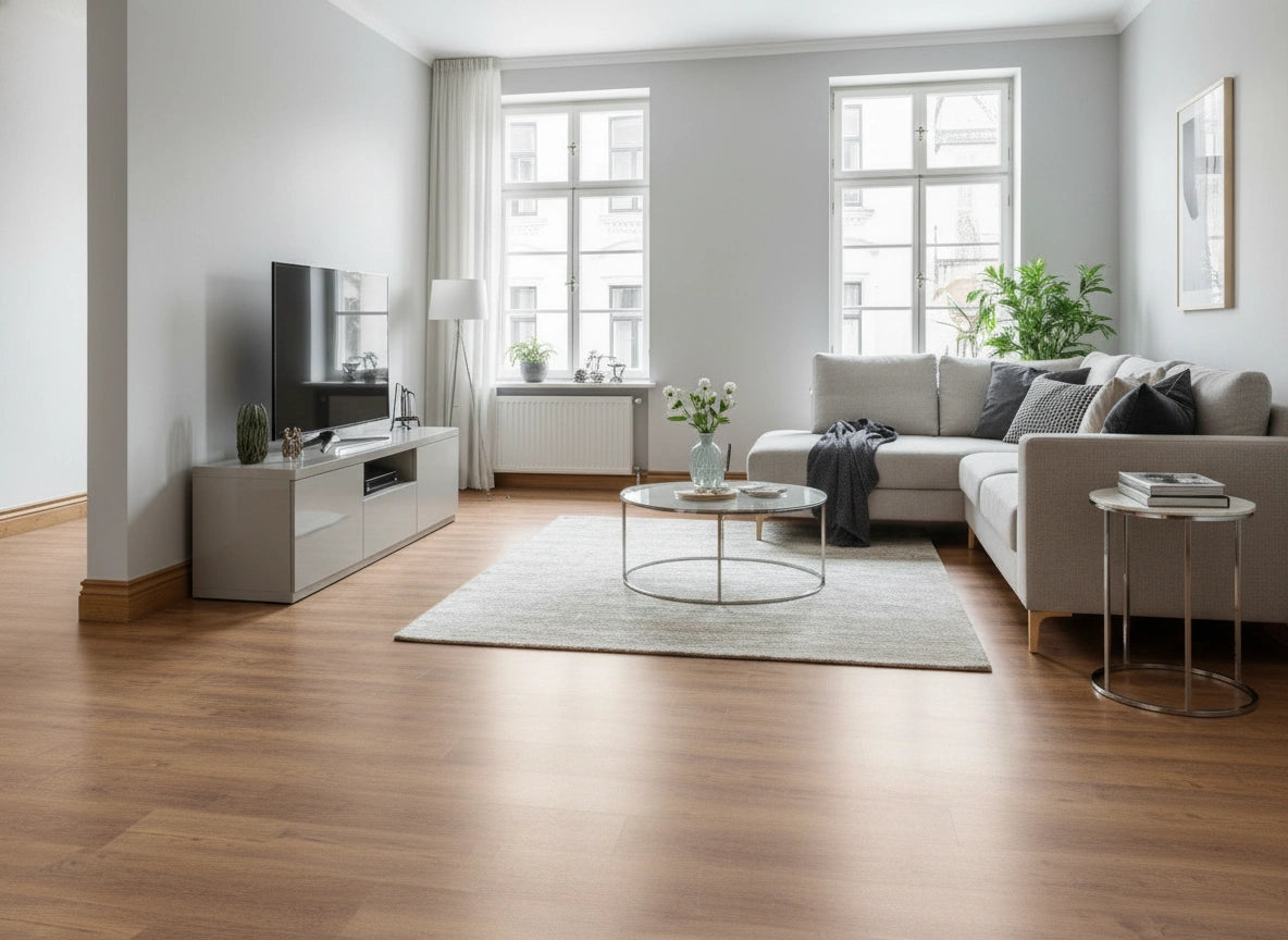 Beautifloor Dryback Regione Veneto PVC plank met realistische houtstructuur.