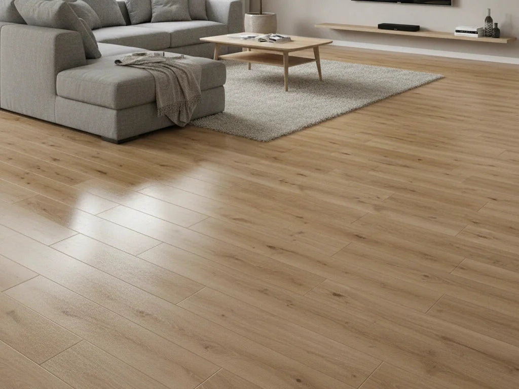 Beautifloor Jackson Roberts laminaat in naturel eiken – sfeerfoto in interieur