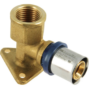 BONFIX Alu-pers leidingsysteem met messing fittingen en RVS 304 pershuls.