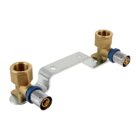 Bonfix muurplaatbeugel met binnendraad, 1/2" x 20 mm, hoogte 47 mm.
