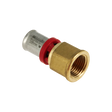 BONFIX alu-pers schroefbus 1/2" binnendraad x 16 mm, geschikt voor meerlagenbuizen.