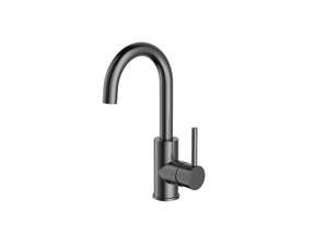 ALONI Ensy Wastafelmengkraan Draaibare Uitloop Chroom, Mat Zwart, Gunmetal of Goud - foto 3