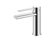 ALONI Edge Wastafelmengkraan Rechthoekig Design Chroom of Mat Zwart