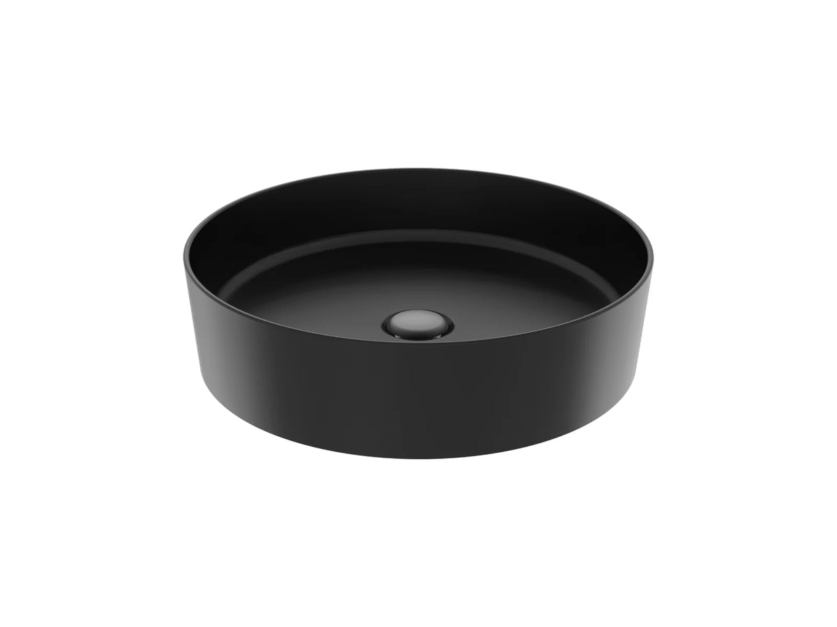 Creavit Loop Opbouw Waskom Rond 45 cm Keramiek Mat Wit, Zwart, Grijs of Berry - foto 2