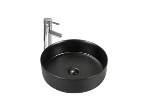 ALONI Fira Opbouw Waskom Rond 36 cm Keramiek Inclusief Click Waste 3 Kleuren - foto 3