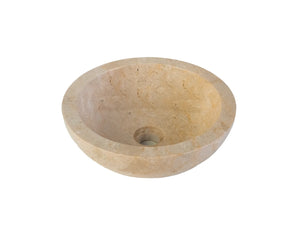 Natuurstenen Waskom Volledig Gepolijst Marmer 35 x 12 cm Crème, Grijs of Zwart - foto 4
