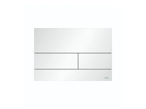 TECE Square II Metalen Bedieningsplaat Extra Vlak Duospoeling 5 Kleuren