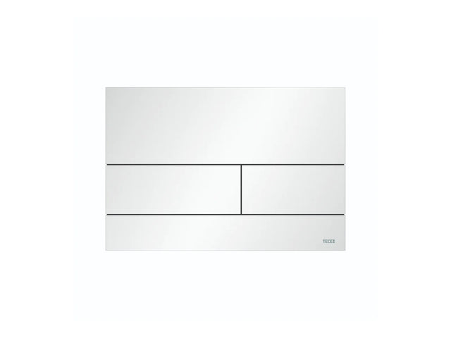 TECE Square II Metalen Bedieningsplaat Extra Vlak Duospoeling 5 Kleuren