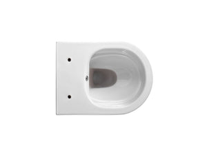 Darlo Hangtoilet met Bidetfunctie Randloos Compact 49 cm Glanzend Wit Zonder Zitting - foto 8