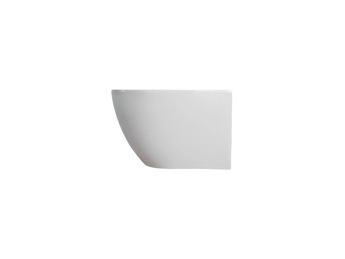 Darlo Hangtoilet met Bidetfunctie Randloos Compact 49 cm Glanzend Wit Zonder Zitting - foto 6