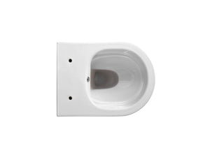 Darlo Hangtoilet met Bidetfunctie Randloos Compact 49 cm Glanzend Wit Zonder Zitting - foto 4