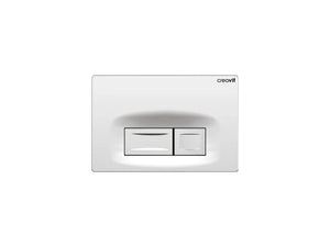 Creavit Ore Bedieningspaneel Rechthoekige Toetsen Wit, Chroom of Goud - foto 2