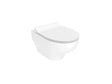 Creavit Ness Hangtoilet met Bidetsproeier 360° Flush Randloos Glanzend Wit