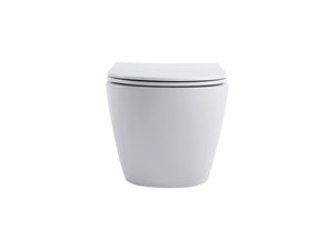 ALONI Pro Hangtoilet 360° Flush Randloos Compact 49 cm Softclose Zitting Wit, Mat Wit of Mat Zwart - foto 8