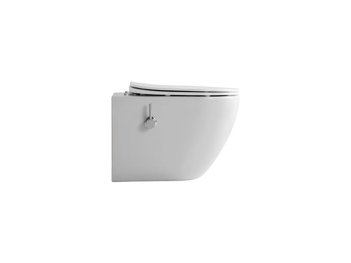 ALONI Pro Hangtoilet met Bidetfunctie 360° Flush Koud en Warm Water Softclose Zitting 3 Kleuren - foto 4