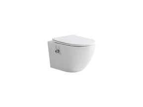ALONI Pro Hangtoilet met Bidetfunctie 360° Flush Koud en Warm Water Softclose Zitting 3 Kleuren