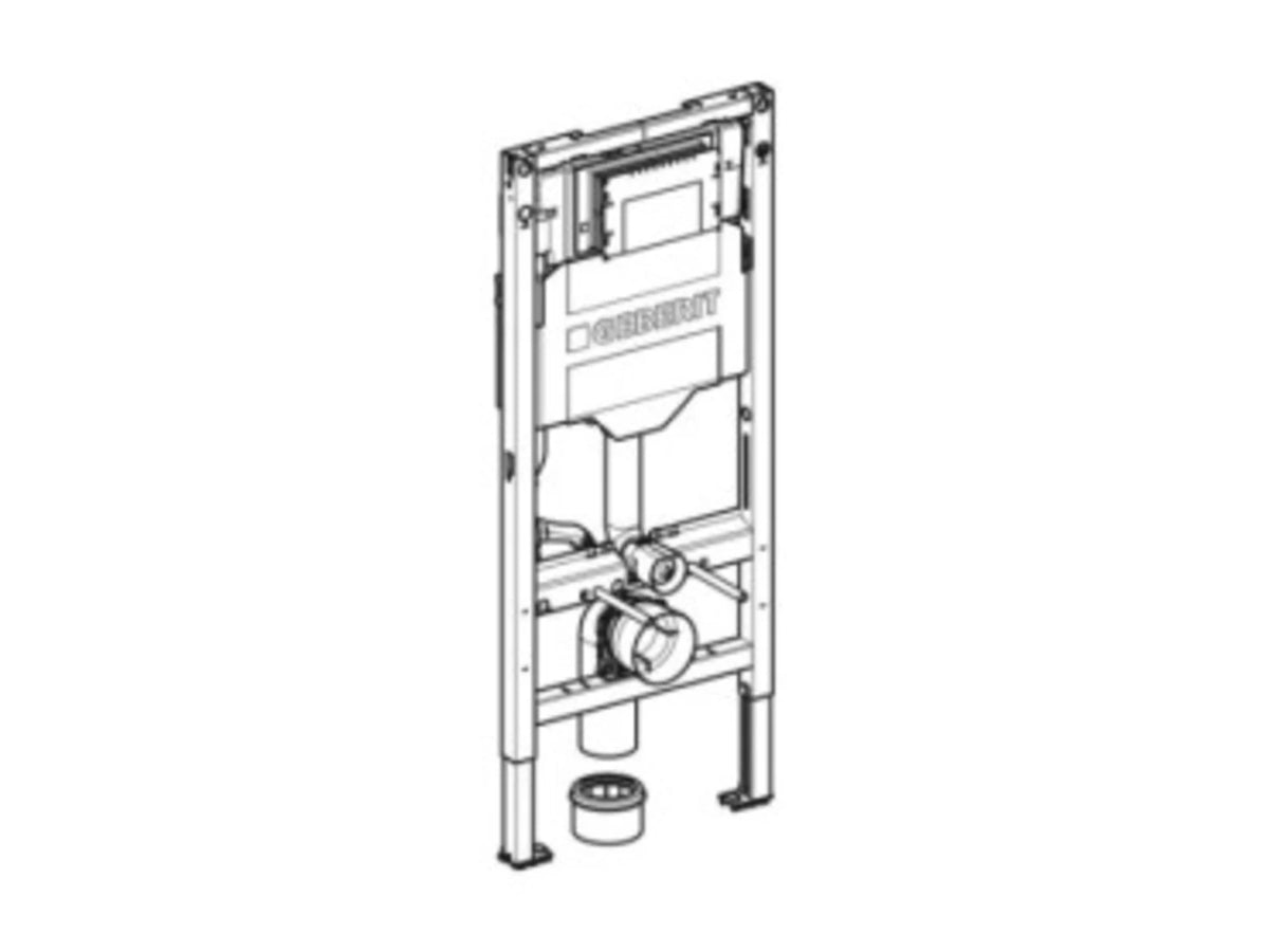 Geberit UP320 Duofix Inbouwreservoir + Sigma01 Bedieningsplaat Wit Voordeelset - foto 3